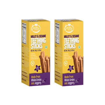 Pack of 2 - Millet Sesame Teething Sticks