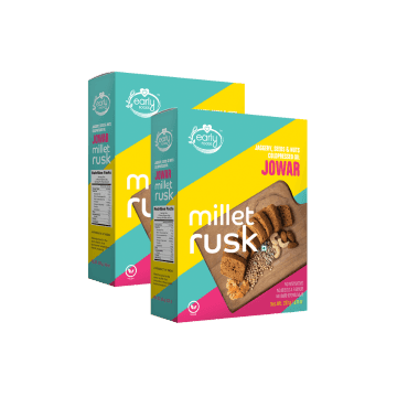 Twin Pack - Jowar Millet Rusk