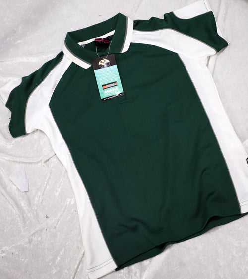 Sale Polos - SIZE 8 Green/White Murray