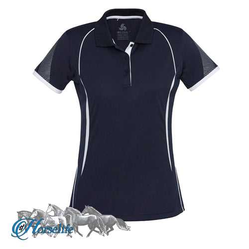 #Horselife Navy/White polo shirt - you choose design