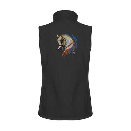 #Horselife DRW008 Embroidered Softshell Vest