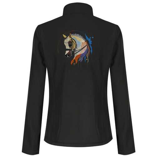 #Horselife DRW008 Embroidered Softshell Jacket