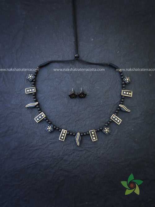 Black terracotta jewellery