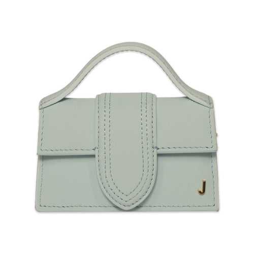 JACQUEMUS LE PETIT BAMBINO HANDBAG IN PALE BLUE