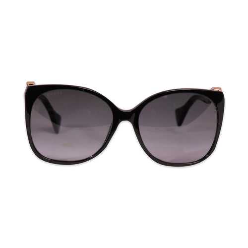 GUCCI SUNGLASSES IN BLACK-GREY