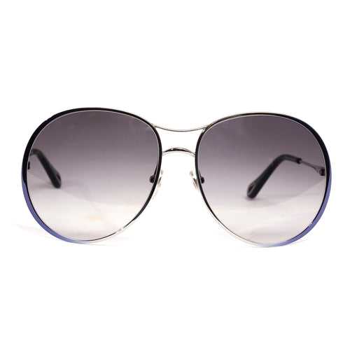 CHLOE SUNGLASSES IN BLUE-GREY