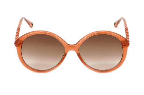 CHLOE SUNGLASSES IN PINK-BROWN