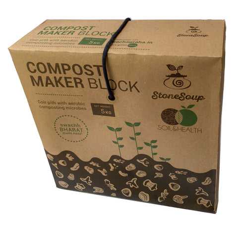 Compost Maker Block  [Aerobic Composting] : 5Kg