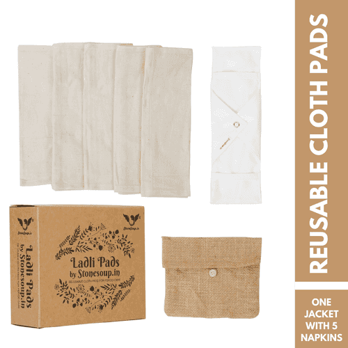 Stonesoup Petals - Ladli Cloth Pad Kit new