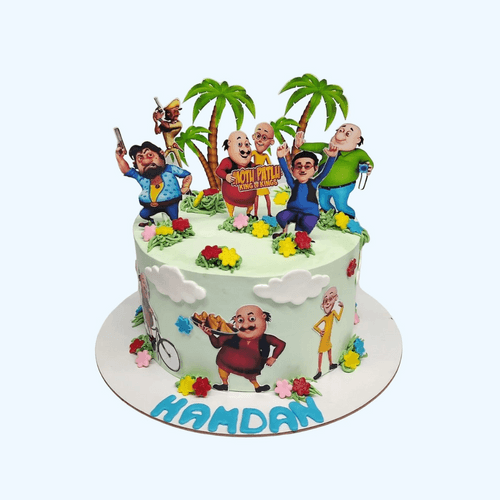 Motu Patlu Cake