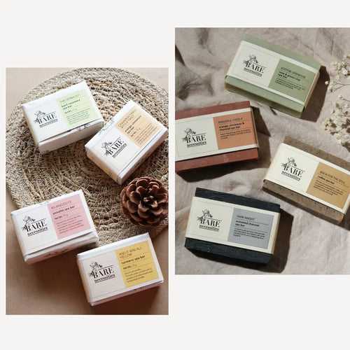 Pack of 4 Spa Bars [Handmade Cold-Processed Soaps | Zero Waste | Plant-based]