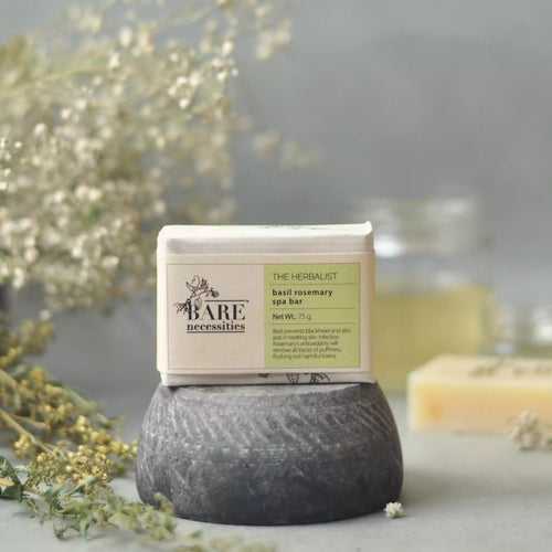 Basil Rosemary Spa Bar : The Herbalist [Handmade soap]