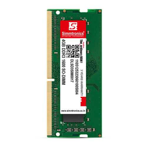 [RePacked] Simmtronics 4GB DDR3 SO-DIMM Ram