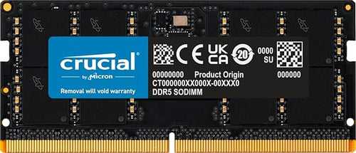 Crucial RAM 16GB DDR5 5200 MHz CL42 (16Gbit) Laptop Memory