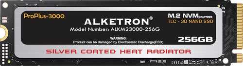 [RePacked] ALKETRON ProPlus3000 – 256GB M.2 NVMe Gaming SSD Internal Solid-State Drive