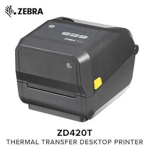[RePacked] Zebra ZD420 Thermal Transfer Desktop Printer