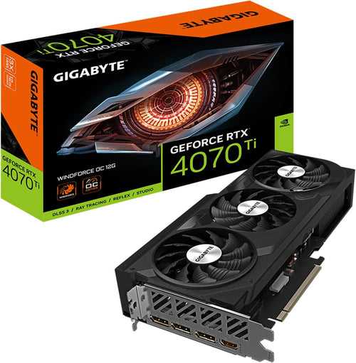 GIGABYTE GeForce RTX 4070 Ti WINDFORCE OC 12GB 192-bit GDDR6X Graphics Card