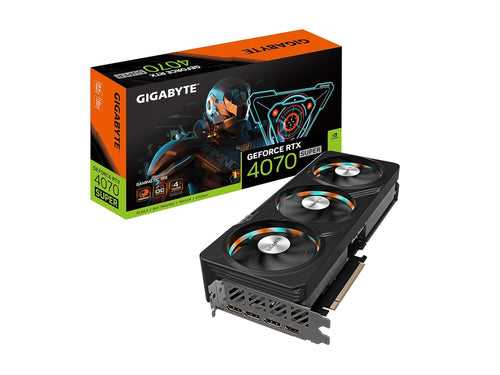 GIGABYTE GeForce RTX 4070 Super Gaming OC 12GB GDDR6X 3X WINDFORCE Fans 192-bit Graphics Card