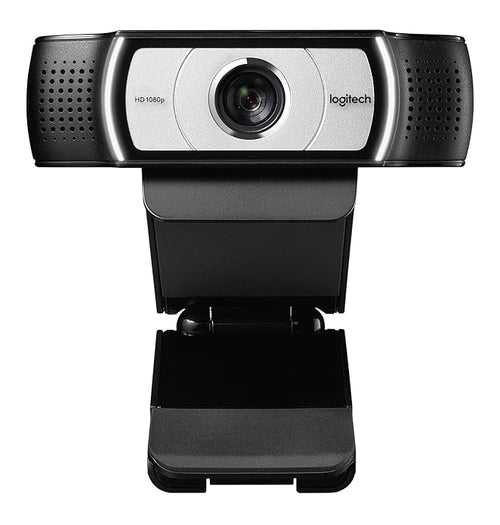 [RePacked] Logitech C930-E Full HD 1080p/30fps Video Calling, Light Correction, Autofocus, 4X Digital Zoom, Privacy Shade Business Webcam