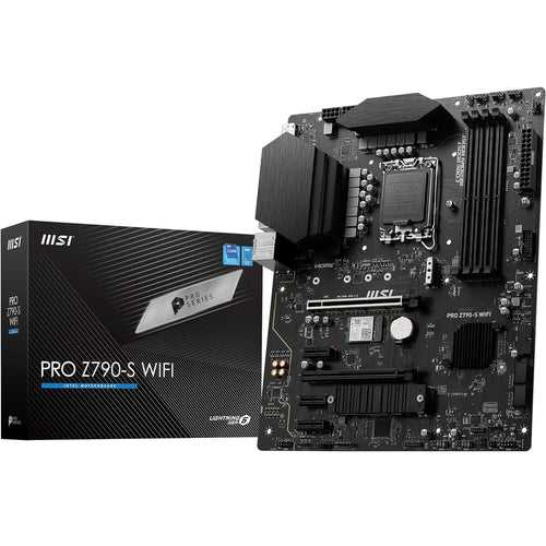 MSI PRO Z790-S Wi-Fi LGA 1700 DDR5 PCIe 5.0 ProSeries ATX Motherboard