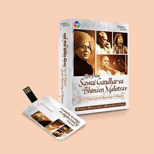 Live from Sawai Gandharva Bhimsen Mahotsav (USB Music Card) - 75 Hours