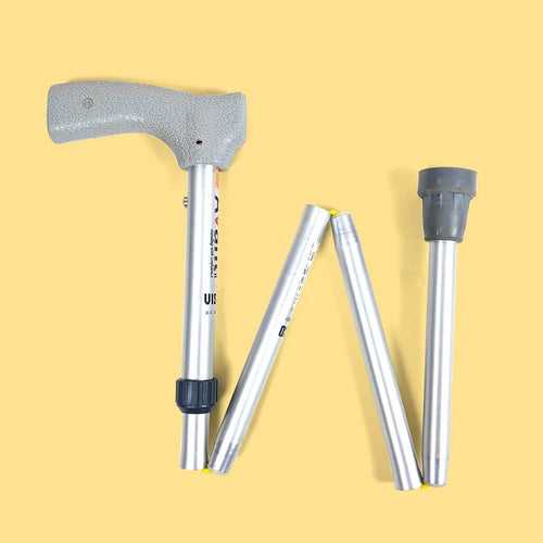 Shop Avanti Folding L-Shape Walking Stick (Aluminium)