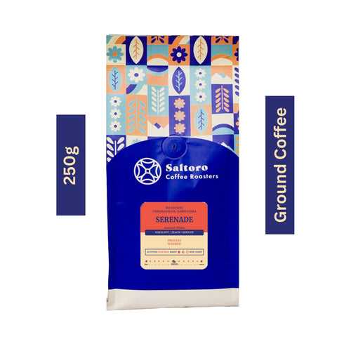 Serenade - Ground Coffee -  Medium Light Roast Coffee - 100% Arabica