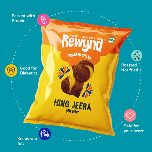 Rewynd Chana Hing Jeera - Pack of 4 (4 x 140gm)