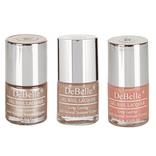 DeBelle Gel Nail Lacquers Combo of 3