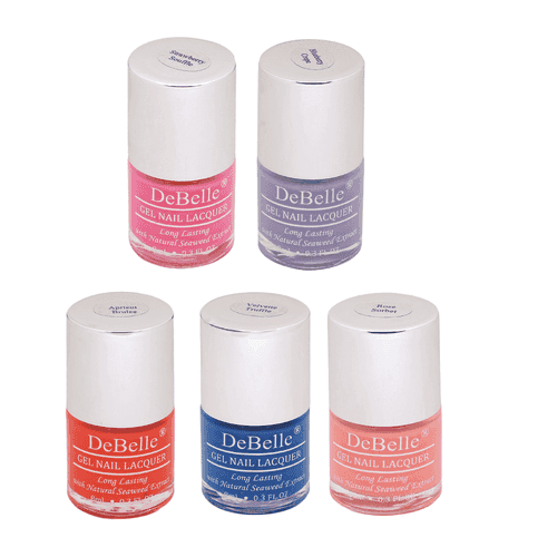 DeBelle Gel Nail Lacquers Combo of 5