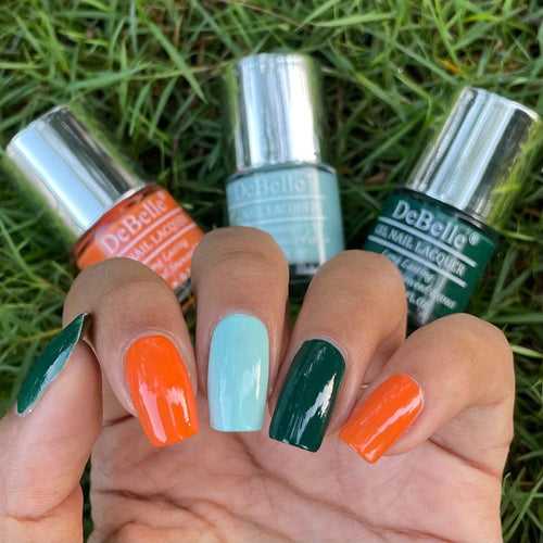 DeBelle Gel Nail Lacquers - Sour Mandarin Pastels