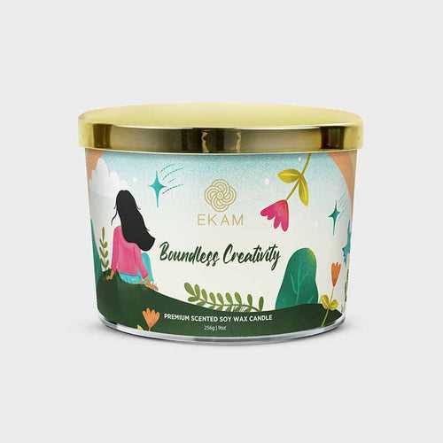 Boundless Creativity Scented 3 Wick Candle