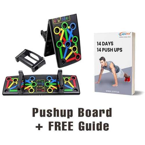 Push-Up Board for Home Workout with FREE Push-Up Guide