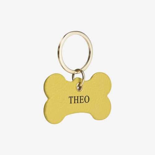 Personalised Dog Tag - Yellow