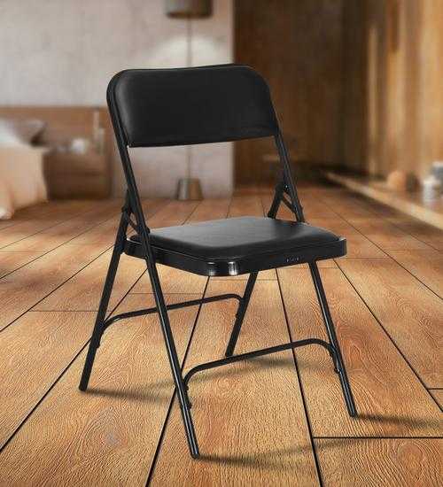 Clark Metal Folding Chair (Black)
