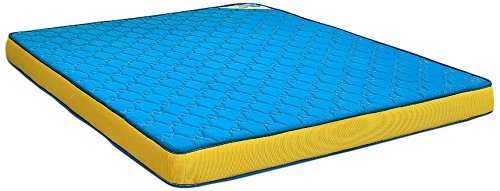 Nilkamal Cool Bond 5-inch Double Size Rubberised Coir Mattress (Blue, 72x36x5)