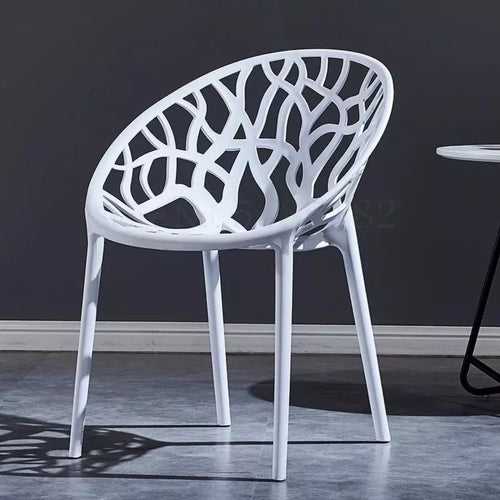 Nilkamal Crystal PP Chairs (White Color)
