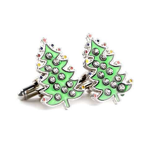 Christmas Tree Cufflinks