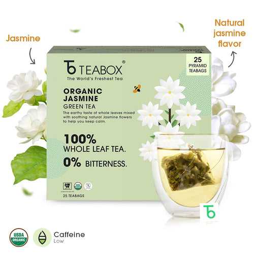 Organic Jasmine Green (Teabag)