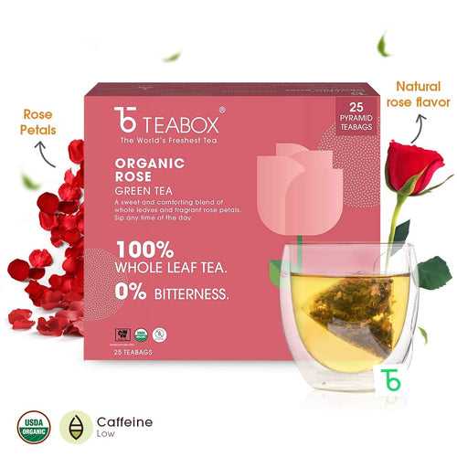 Organic Rose Green (Teabag)