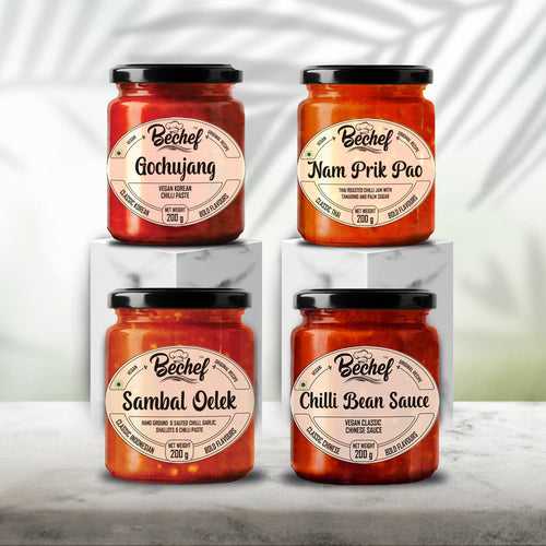 Asian Chilli Dips - 4 in 1 Discount Combo Pack- Bechef