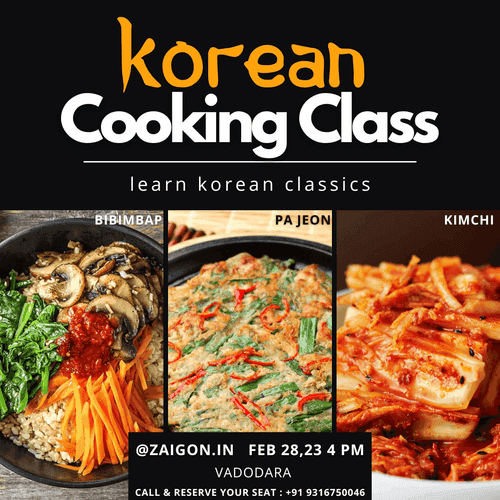 Korean Cooking Class - Vegan