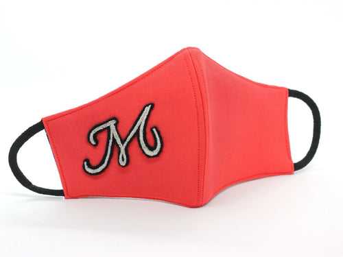 KIDS (3+) - Crimson With Silver Monogram (HBC-7)