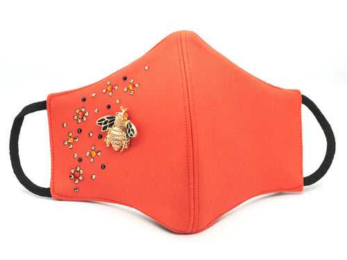 Burnt Orange Crystallised Bumble Bee **LIMITED EDITION** (HBF-26)