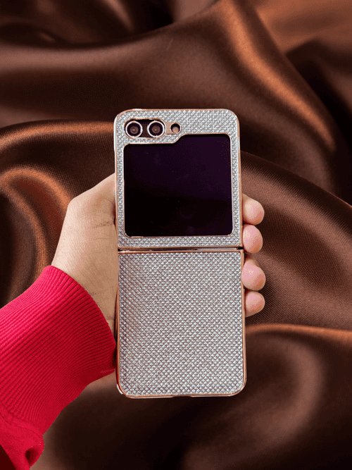 Zazzy Bling Glitter 3D Diamond Pattern Luxury Cover