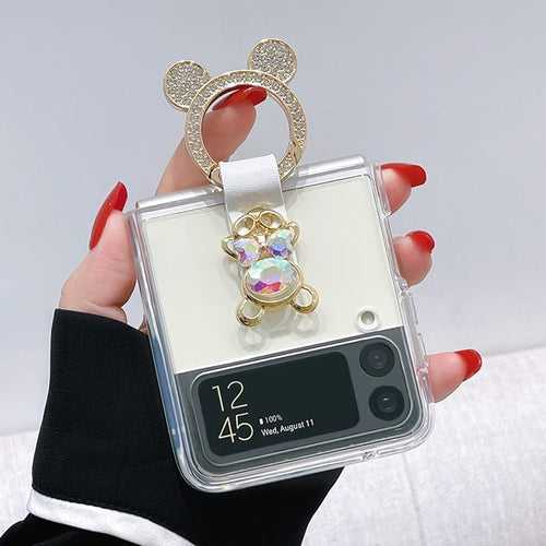 Bling Rhinestones Minnie Mouse Ring Holder Cover