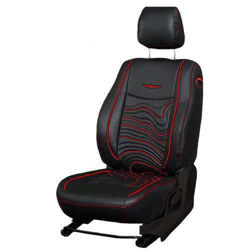 Adventure  Art Leather Car Seat Cover For Tata Punch