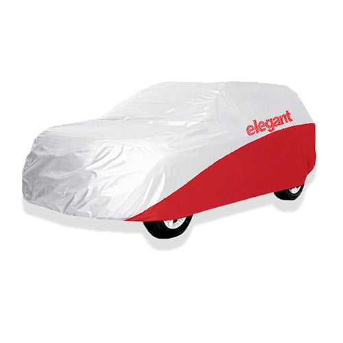 Car Body Cover WR White And Red For New Kia Sonet