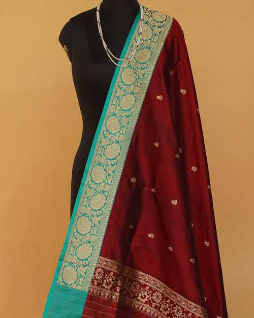 Pure Katan Silk Dupatta 121