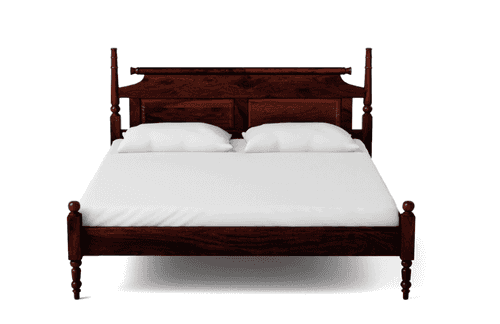 Colonial Style Sheesham wood King / Queen / Single Bed  - Choose your size
